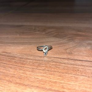 G initial James Avery ring